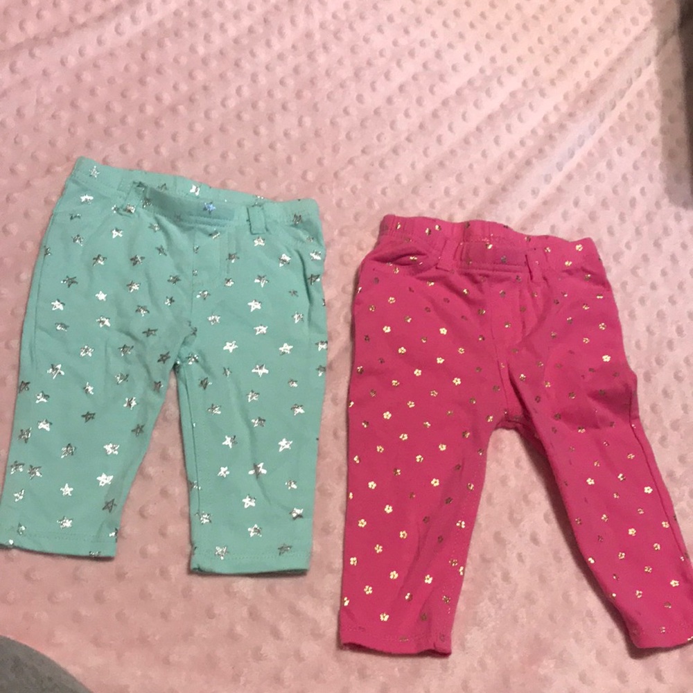 Baby girl legging pants pack